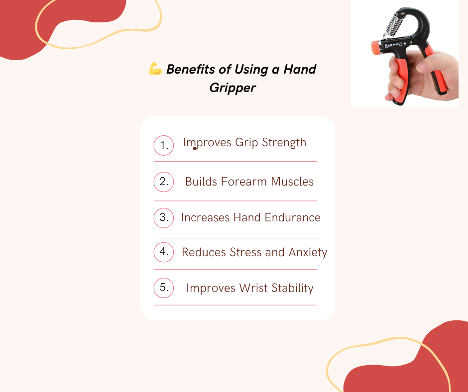 Hand Gripper for Gym/ Hand Grip Adjustable , 10-40 KG Strengt